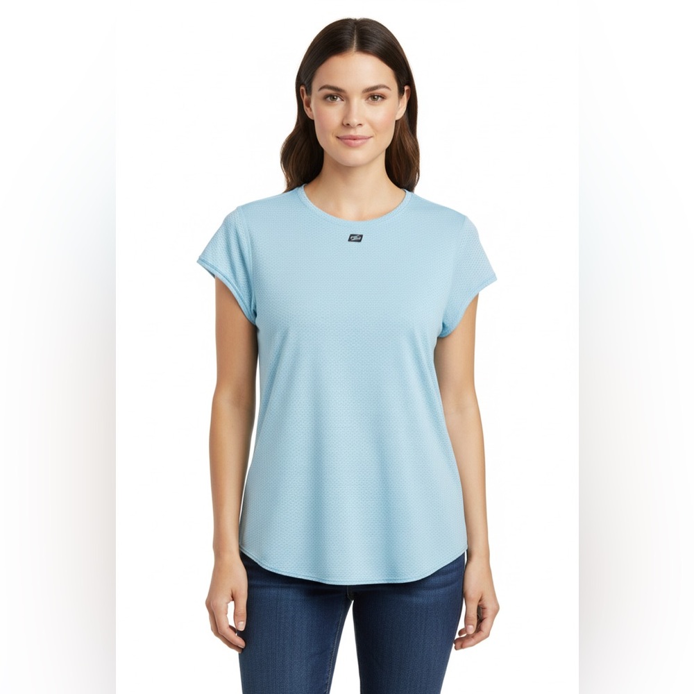 Sugoi Stretchy Blue Active Top size Medium - M-29
